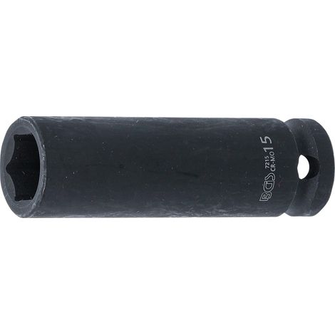 Bussole esagonali BGS Technic 15 mm 397 Nm metallico (1/4)