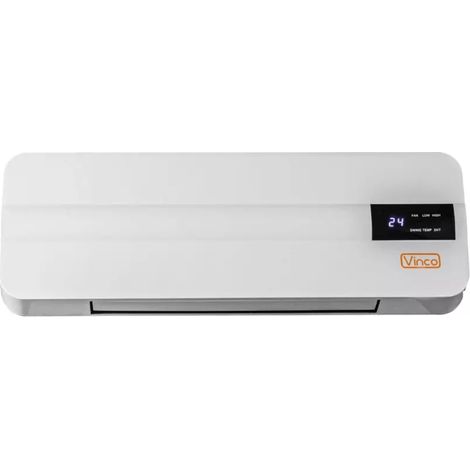termoconvettore da parete vinco bianco 2000 w - cod. 70324