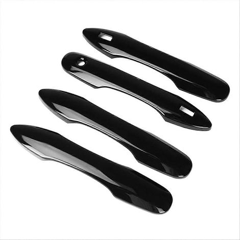 Embellecedor de la cubierta de la manija exterior de la puerta del automóvil para 2024 2025, negro (1/5)