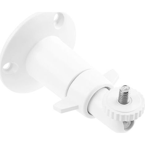 Support de caméra réglable avec filetage 1/4 pouce, compatible avec les caméras EufyCam s3 Pro, Arlo, Blink et Ring,blanc. (1/5)