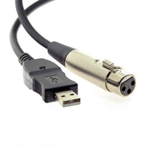 Câble convertisseur micro USB 2.0 mâle vers femelle 3 broches de 300 cm de long pour une entrée de qualité (1/5)
