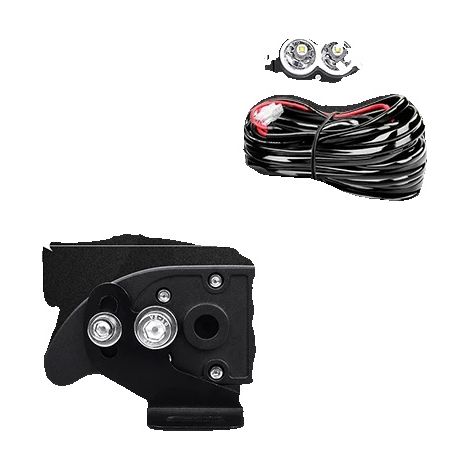 Barra luminosa, struttura in alluminio, grado di protezione IP67 (impermeabile), 71 cm (28 pollici) - con cavo (1/2)