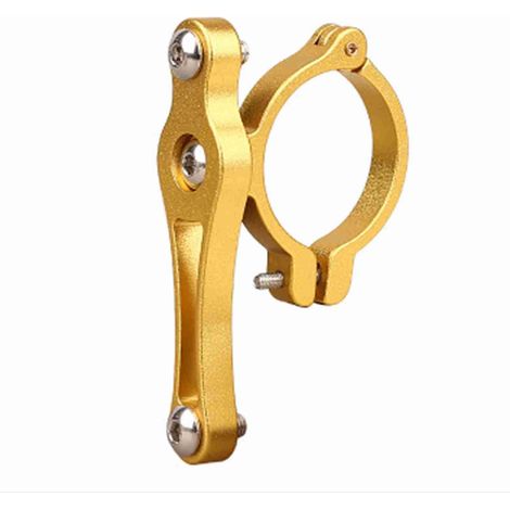 Adaptateur de porte-bidon de vélo réglable, support d'eau de vélo en alliage d'aluminium (1/5)