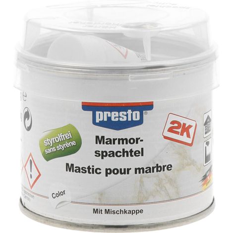 MASTIC POUR MARBRE SANS STYRENE 200G PRESTO