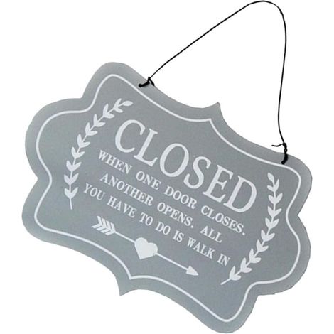 Ambiance Noël Plaque de Porte Suspendue Vintage Double Face en Bois (1/5)