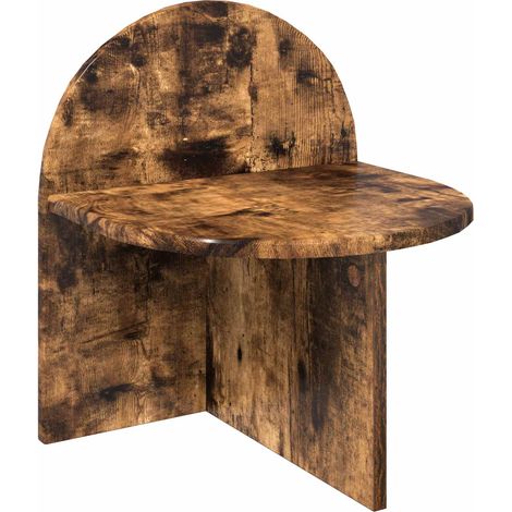 Maison Exclusive - Comodino Quercia Affumicata 40 x 35,5 x 45,5 cm (1/5)