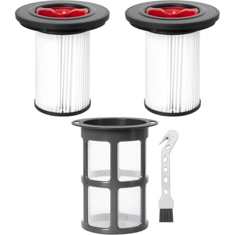 Filtre de rechange pour Bosch Unlimited Gen2 Series 8 Aspirateur, pour modèles 12036642, 12023349. 2 Filtre HEPA, 1 Pré-Filtre, 1 Brosse de nettoyage (1/4)