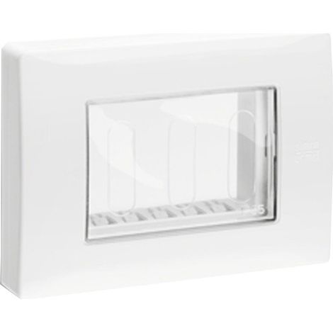 Calotta di protezione 4 Moduli Bianco IP55 Simon Urmet Nea 12514.BN