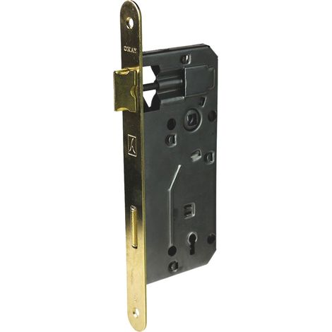 SERRATURA 'PATENT' B.T. ottonato verniciato E 45