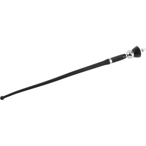 Antenne universelle 16 pouces pour voiture, tige de remplacement auto, réception radio FM/AM, couleur noir, compatible avec la plupart des véhicules. (1/5)