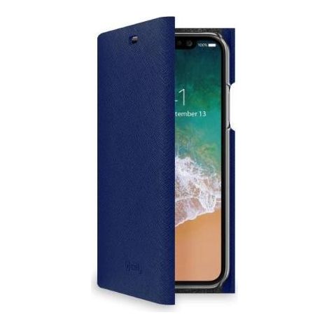 SHELL CASE IPHONE XS/X BLUE (1/2)
