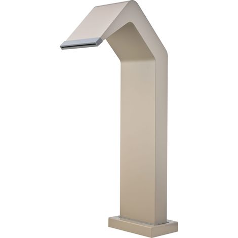 Mice - Cascada Decorativa para Piscina y SPA - Griferia Exterior de Acero INOX S316 - Fuente para Piscinas/Estancos - Duchas Exteriores (Moka)