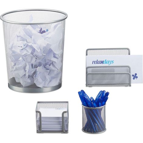 4 piece desk organizer set