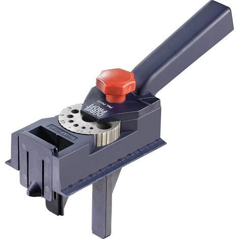 Guide De Perçage Pour Chevilles - Diamètre Réglable 3 À 12 Mm - Pour Bois Massif, Panneaux De Particules Et Bois Lamellé-Collé - Usage Vertical À 90° - 1 Pièce