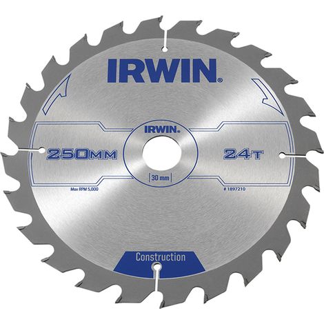 General Purpose Table & Mitre Saw Blade 250 x 30mm x 24T ATB (1/3)