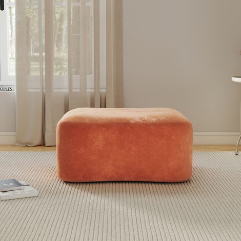 Ottoman Velvet - Orange (1/4)