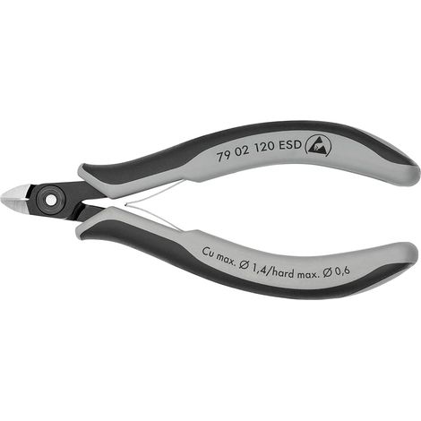 Pince coupante de côté de précision, 79 02 120 ESD (1/5)