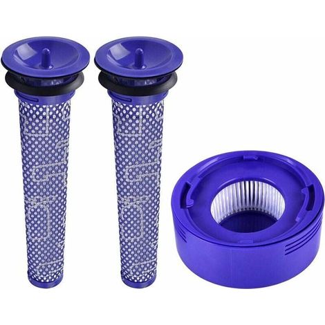 Kit de Filtre pour Dyson V8 V7 Absolute Animal Aspirateur, HEPA Filtre Accessoire de Rechange (1/4)