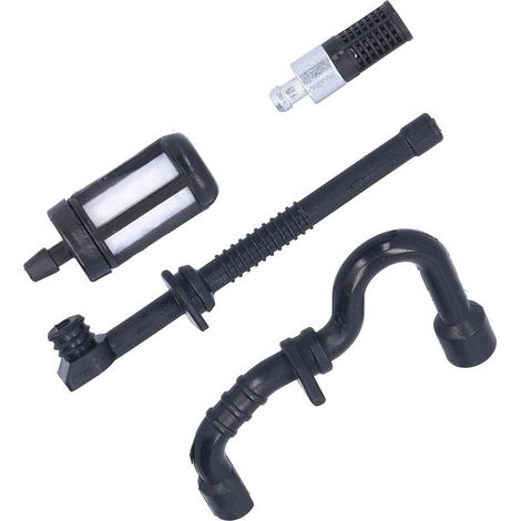 Remplacement du filtre à carburant, fabrication professionnelle de tronçonneuses Filtre à carburant Artisanat avec tuyau pour tronçonneuses 017 018 MS170 MS180. (1/5)