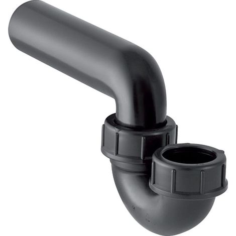 Geberit - Geruchsverschluss für Spültische, mit Verschraubung, Zuleitung senkrecht/Auslauf waagrecht, d 50 mm, d1 50 mm 152.039.16.1 (1/5)