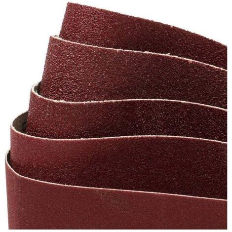 100 x 915 mm Schleifband, gemischte Schleifbänder (2x ​Körnung 60/80/120/180/240/320) für Bandschleifer (12 Stück) FLITI