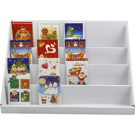 2pcs Card Display Stand Children's Bookcase Toy Book Storage Stand Kids Rack Bedroom Card Paper (1/5)