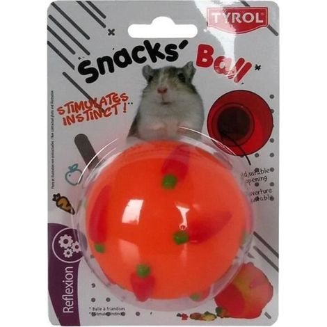 Giocattolo per roditori - TYROL - Palla per snack - Ø 7,5cm (1/5)