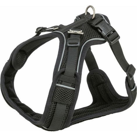 Imbracatura per Cani Trixie Premium FlexMesh Nero L (1/5)