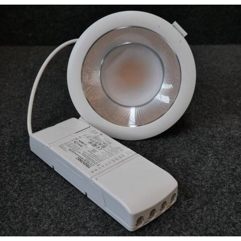 Plafonnier encastré LED 25.4W Ø 172mm 3000K 3000lm réflecteur brillant 230V dimmable DALI HFIX RMB W6 IK03 IP20/54 CHALICE PRO (1/3)