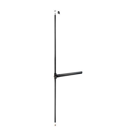 ANTIPANIQUE PUSH BOLT 3 PTS NOIRE (1/2)