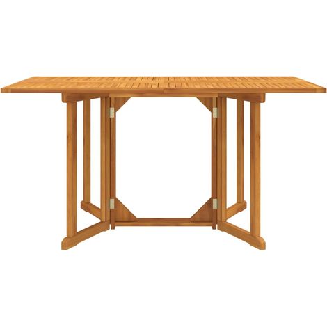 Maison Exclusive - Garten-Klapptisch Butterfly 150x90x75 cm Massi (1/5)