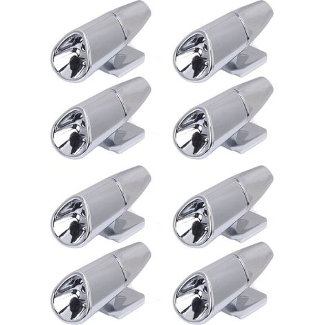 Tuyau Coulissant à Moteur avec une Forte compatibilité: 8pcs Sarbate pour Plusieurs Véhicules de Protection Permanents pour Différents Véhicules (Argent) (1/5)