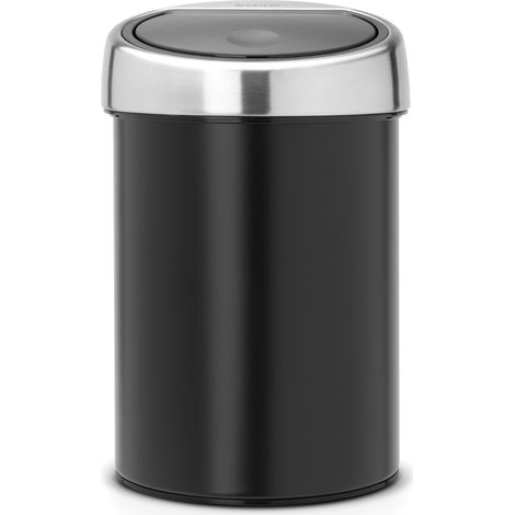 Brabantia Touch Bin Mülleimer Schwarz Matt 3 Liter (1/4)