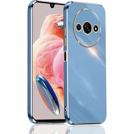 Hülle für Xiaomi Redmi A3, Glamour CamShield, blau (1/5)