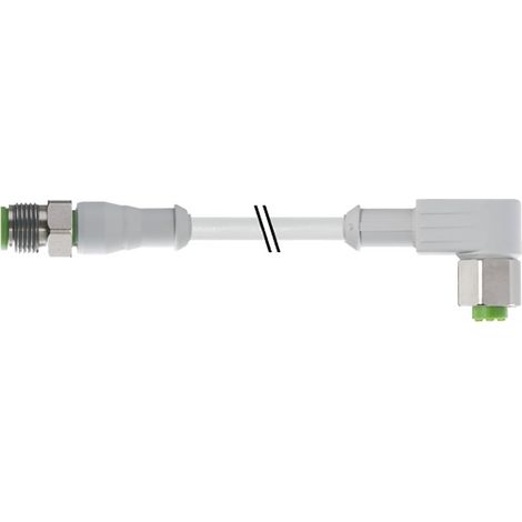 Connecteur industriel pré-câblé RS PRO 5 conducteurs , M12 Femelle vers M12 droit Mâle, 5m ( Prix pour 1 )
