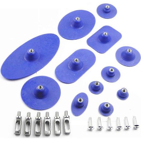 Kit de débosselage sans peinture (1 jeu de languettes adhésives) pour réparation de carrosserie et réparation de carrosserie. (1/5)