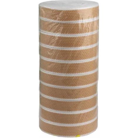 Cinta De Persiana Beige 22mm 5m Alta Resistencia Pack 10 Uds