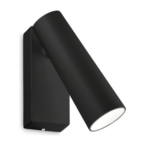 Applique Moderna Pipe Metallo Nero Led 7W 3000K Luce Calda (1/3)