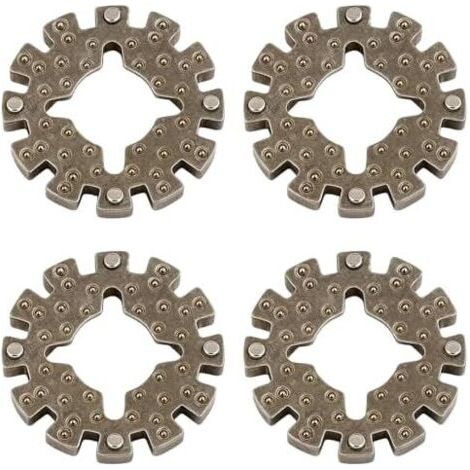 Lot de 4 adaptateurs universels pour scie oscillante, multicutter 25 mm lames oscillantes, adaptateur d'interface outil électrique - (1/5)