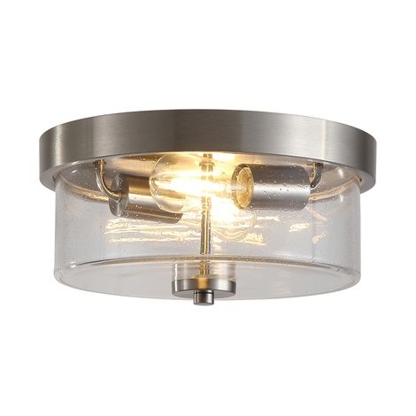 Plafonnier Preston gris argenté - 66210-2SS