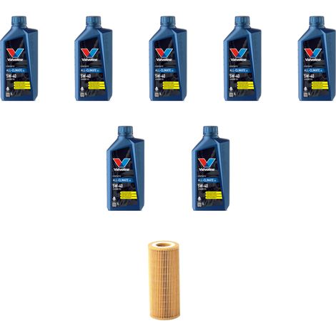 Kit filtro olio e 7L compatibile con Volvo S60 2.4 D5 120Kw dal 2001 al 2010 (1/5)