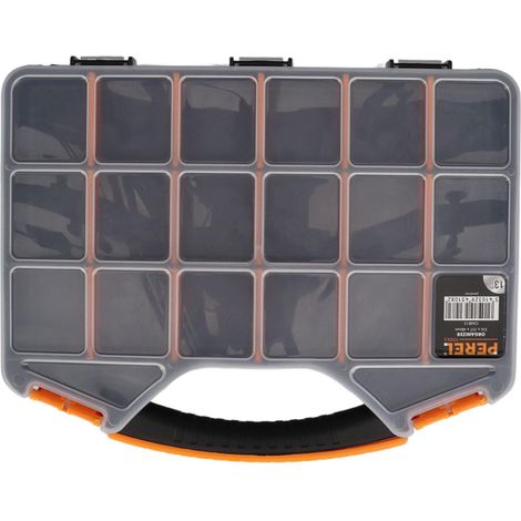 Velleman OMR13 Scatola minuteria (L x L x A) 326 x 257 x 48 mm Scomparti: 18 Contenuto 1 pz. (1/7)