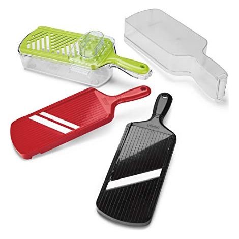 Kyocera CSN550 Set Affettatrici e Grattugia, Multiply, Multicolor, 20.1x15.1x10.1 cm (1/4)