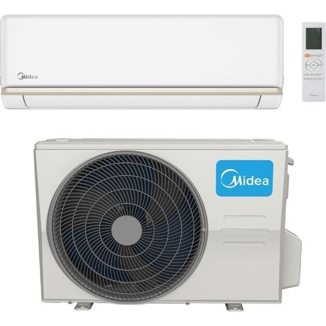 Midea Climatiseur Monosplit Inverter série Flexi 12000 btu MSAGBU-12HRFN8-QRD1GW Wi-Fi en option R-32 Classe A++