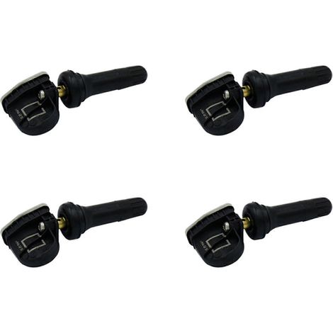 Lot de 4 capteurs de pression des pneus TPMS 433 MHz compatibles avec Ford PX MKII Ranger / Everest / Mondeo EV6T1A180D