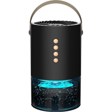 45-Unzen-Luftentfeuchter, kleiner Luftentfeuchter für Zuhause, 3 Betriebsmodi, automatische Abschaltfunktion, geräuscharmer Luftentfeuchter (1/5)