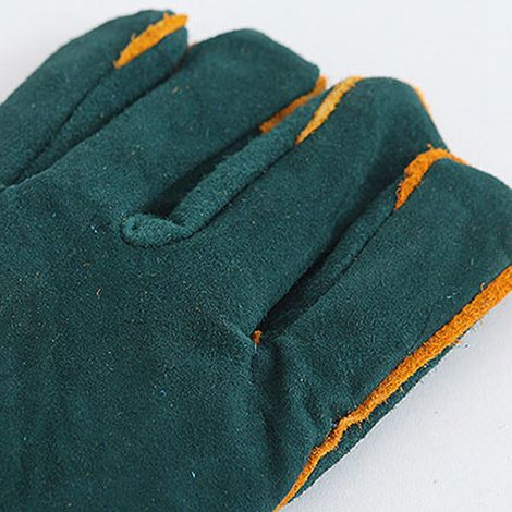 1 paire de gants de protection de 60 cm, gants résistants aux animaux, gants de soudage, gants de soudage épais et allongés (1/5)