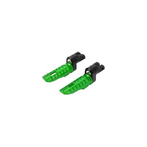 Reposapiés delanteros para motocicleta de aleación de aluminio T6063, soporte de pedal de repuesto para Benelli Tornado BN302S TNT Green (1/4)