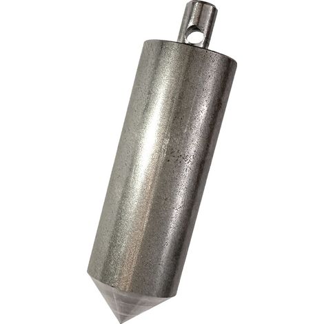 HAROMAC Senklot 500 g zylindrischStahl Oberfläche fein geschliffen
