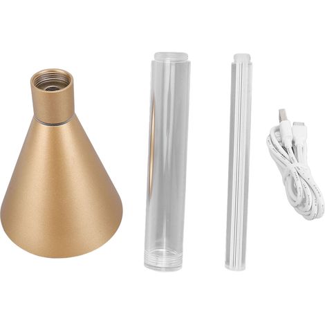 Lámpara de mesa LED inalámbrica recargable, regulador táctil luz cálida 2200K, resistente al agua IP54 – Ideal para terraza y hogar (1/5)